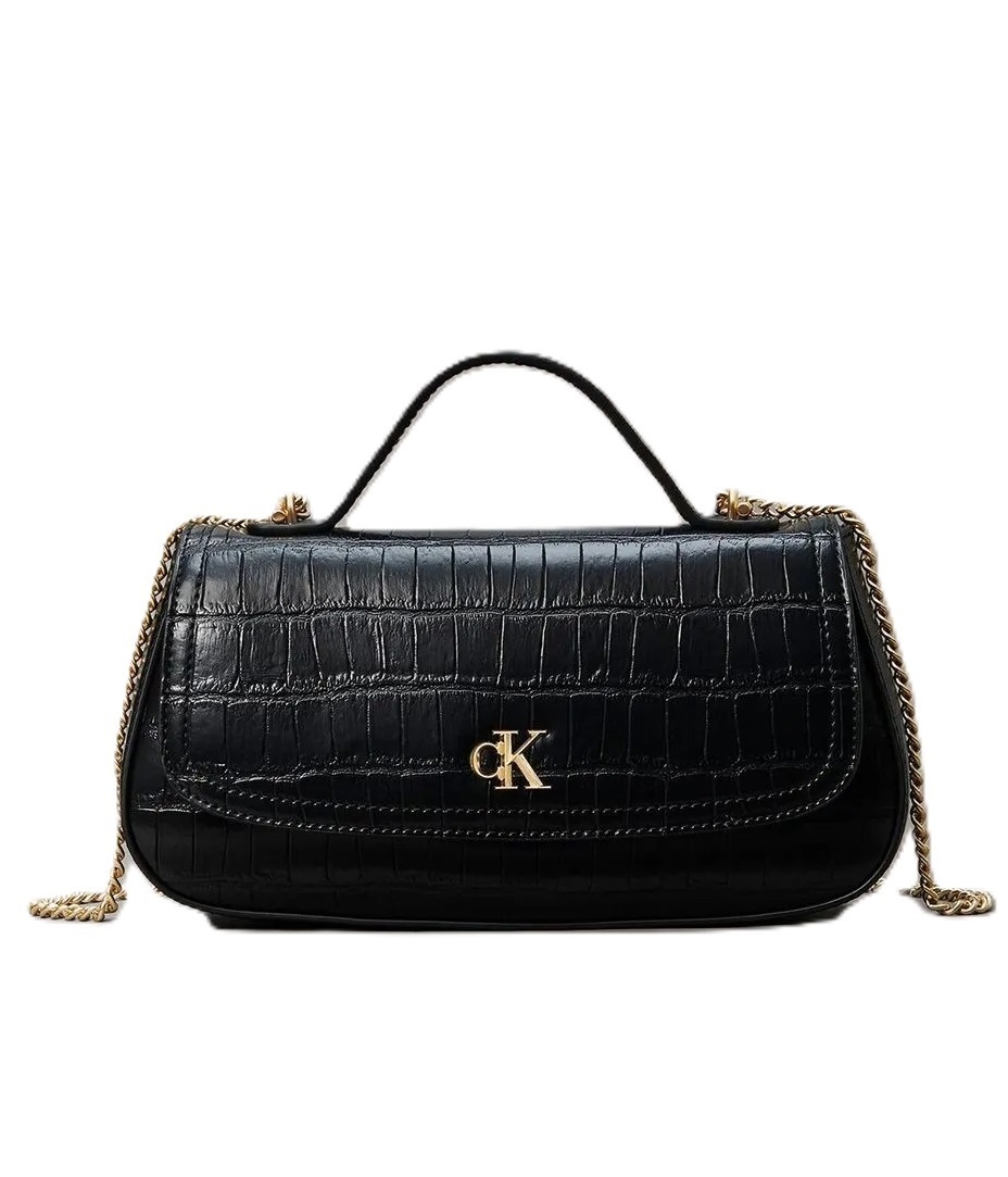 CARTERA DAMA -BLACK / ANTIQUE LIGHT GOLD-OS - OS