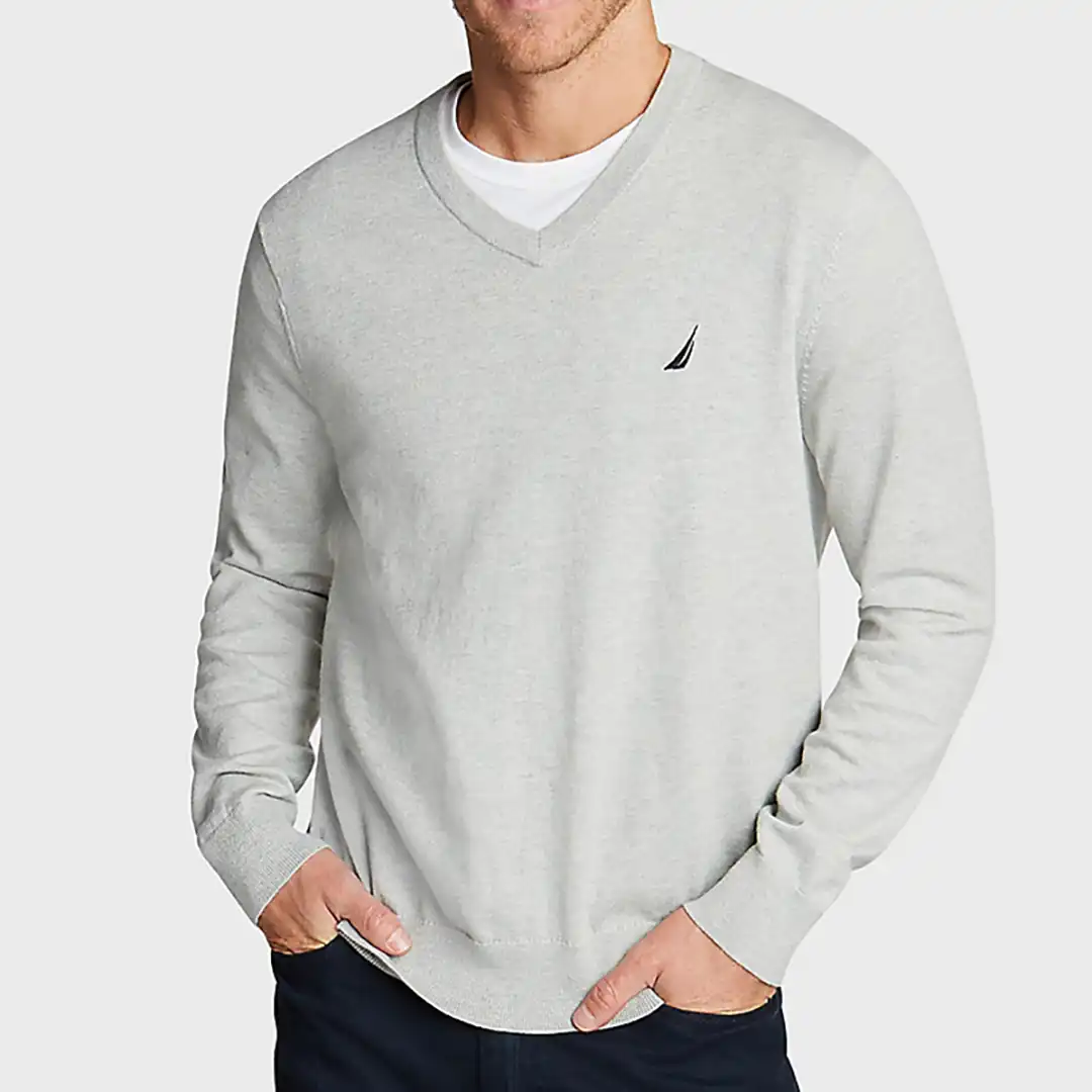 SWEATER DE HOMBRE GREY HEATHER