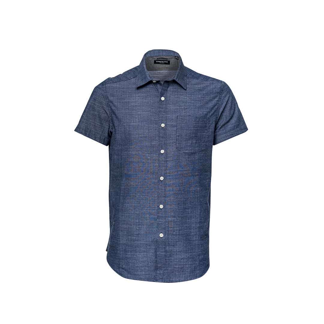CAMISA M.C. P/CABALLERO BLUE DEPTH