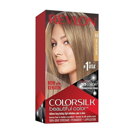HAIR COLORSILK DARK ASH BLONDE - 6 A