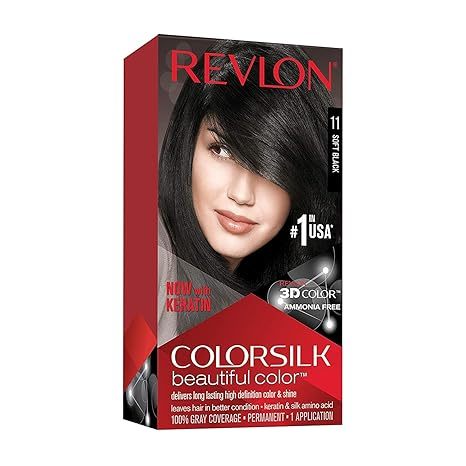HAIR COLORSILK SOFT BLACK