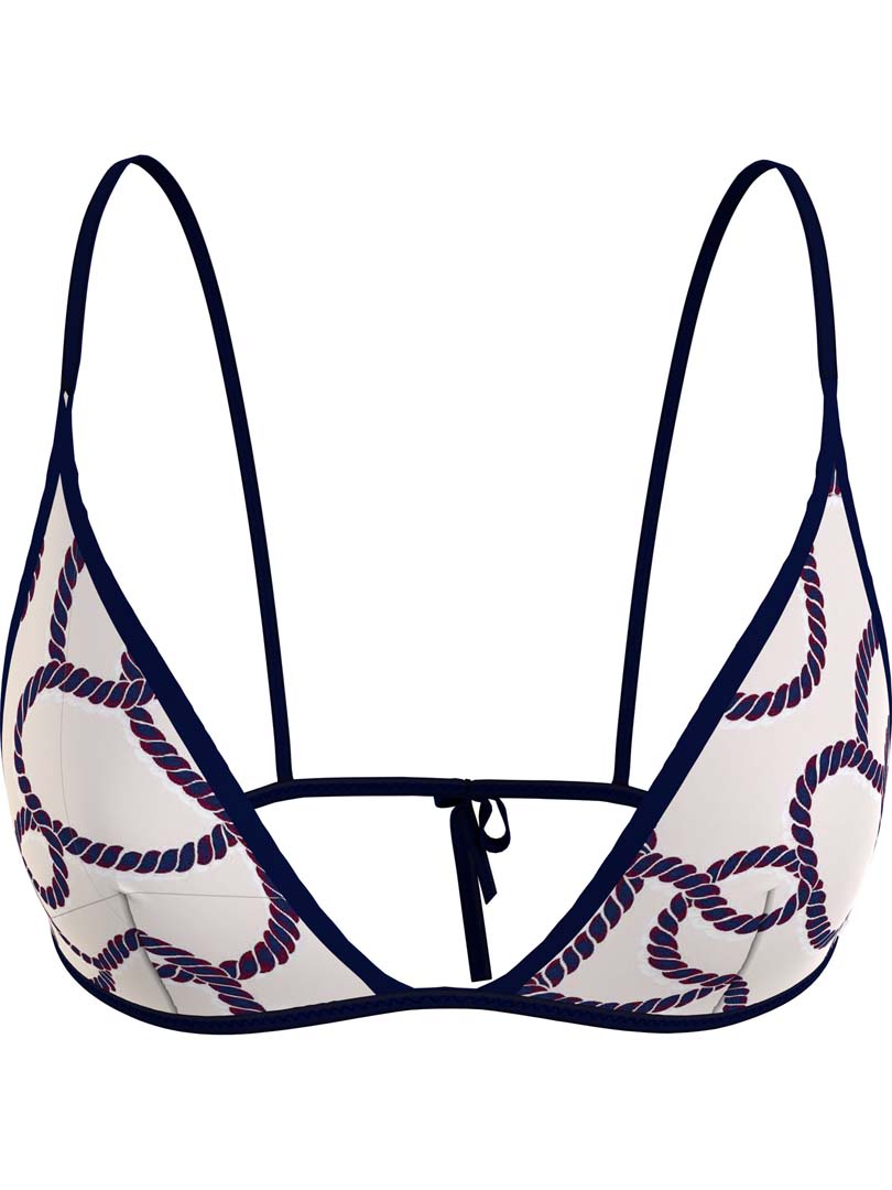 TOP DE BAÑO DAMA WUW/WLW ROPE PRINT