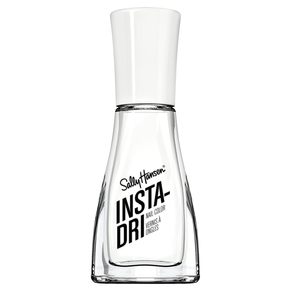 INSTA DRI FAST DRY NAIL COLOR, WHITE ON TIME