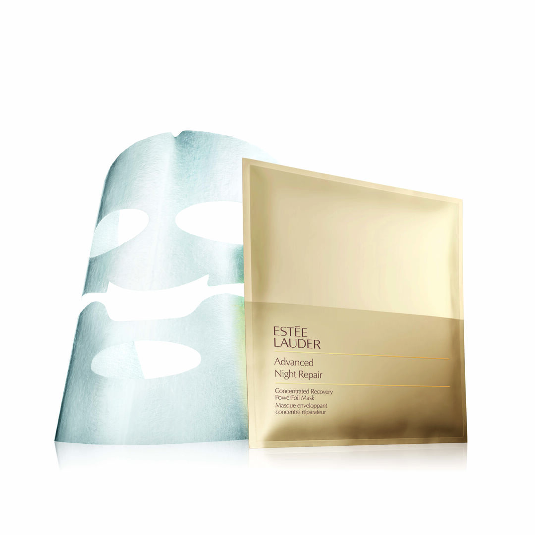 Estée Lauder Mascarilla antienvejecimiento Advanced Night Repair Concentrated Recovery PowerFoil Antiedad - 4 mascarillas