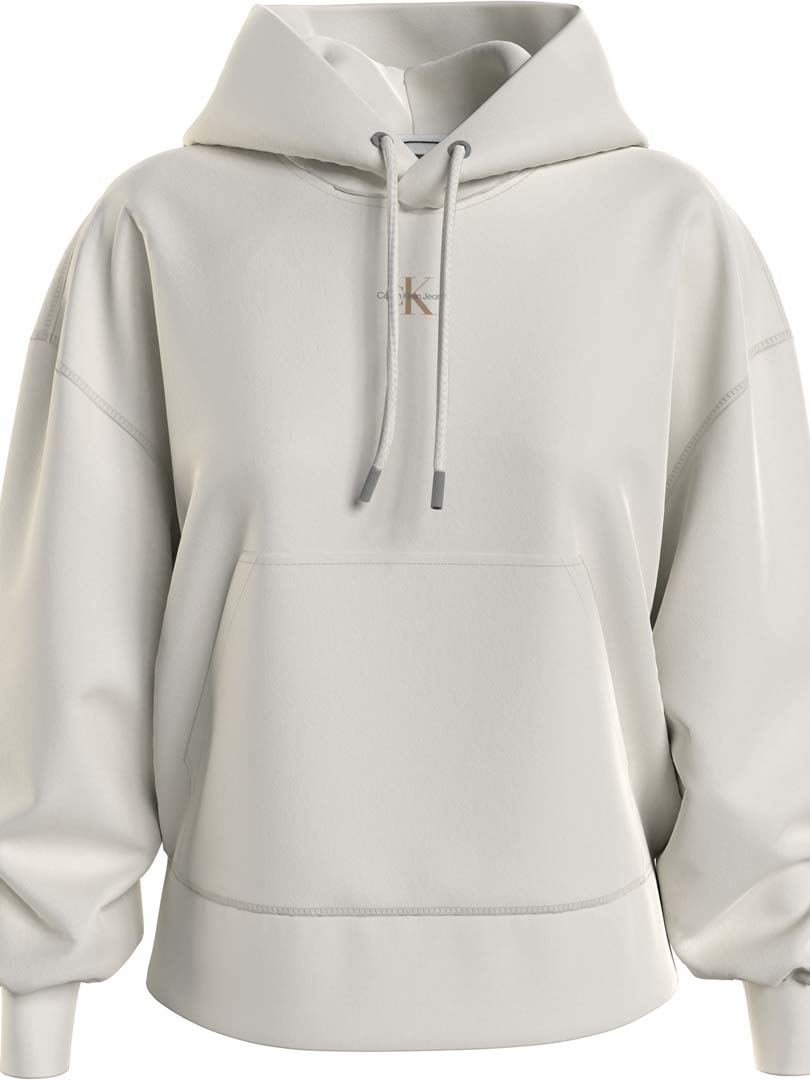 SUDADERA DAMA-IVORY-M - M