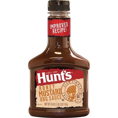 HUNTS BBQ SAUCE HONEY MUSTARD 12/18OZ