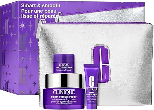 Clinique Set Tratamiento Antiedad Rostro Smart & Smooth Holiday