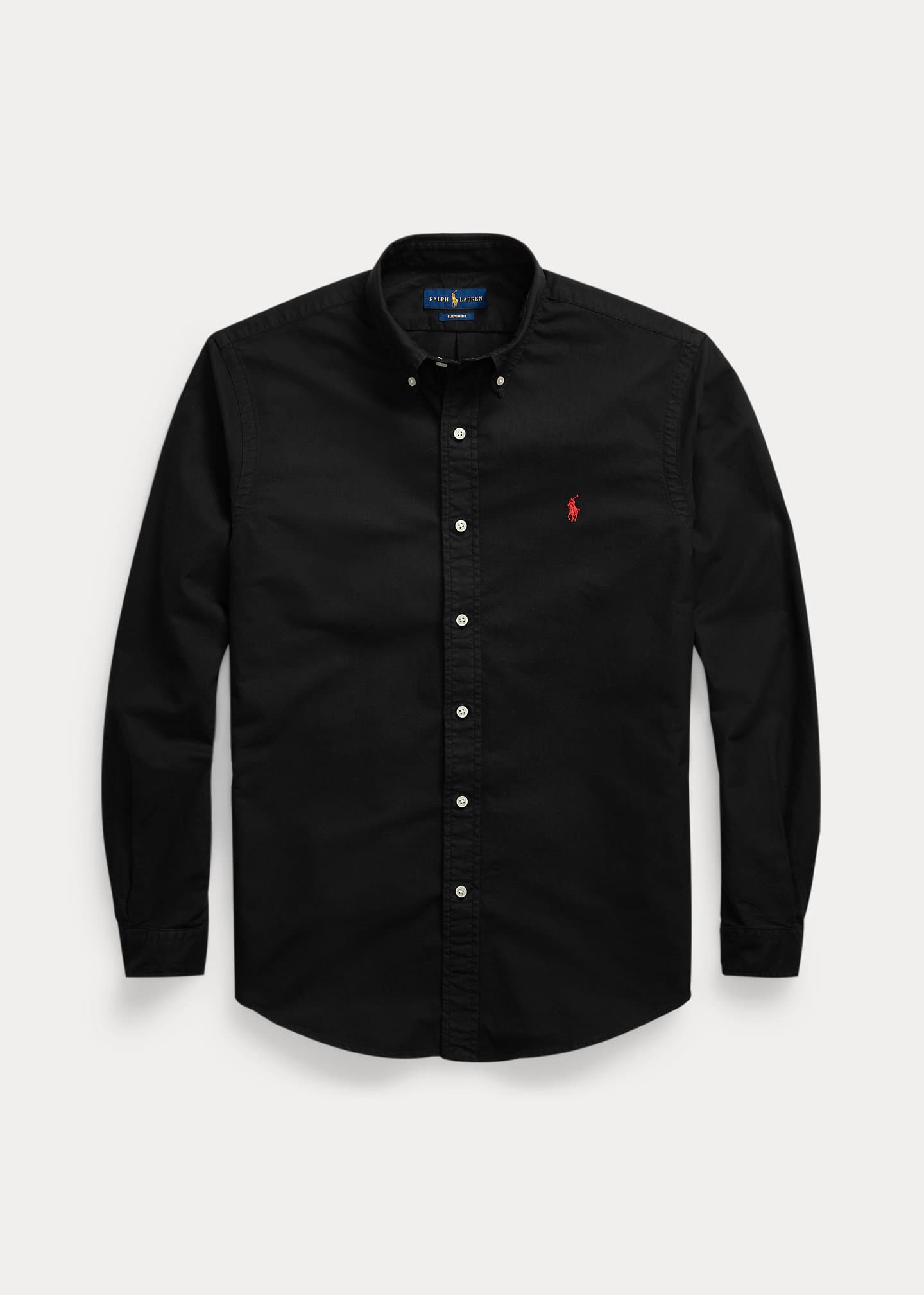 Camisa m/l-oxford custom-POLO BLACK