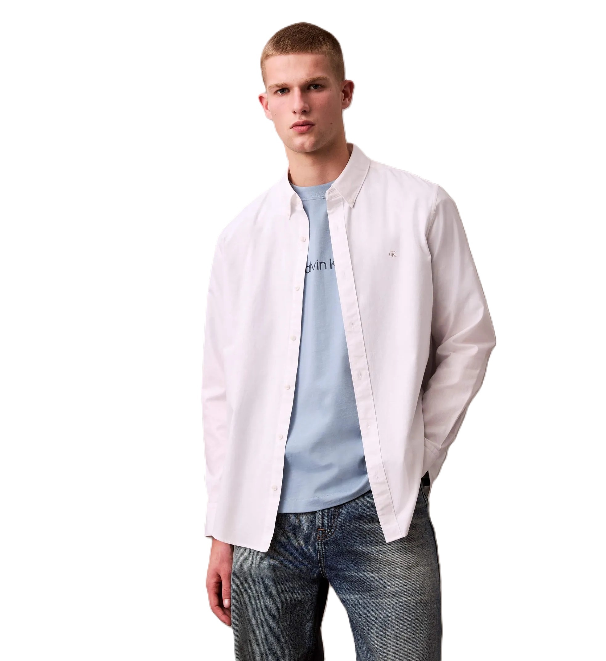 CAMISA M/L CAB. -BRILLIANT WHITE