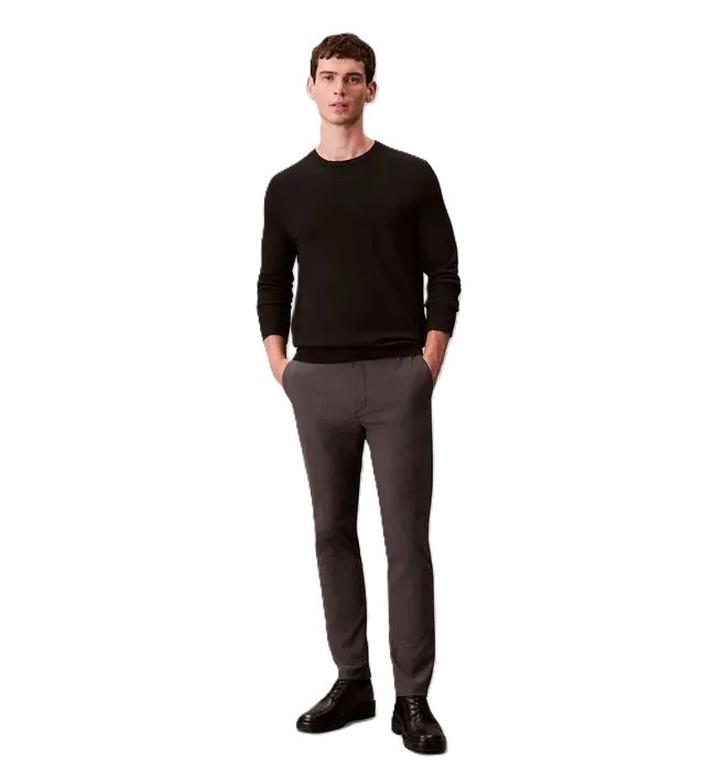 PANTALON CAB.-SLIM TECH STRETCH TROUSER-ASPHALT