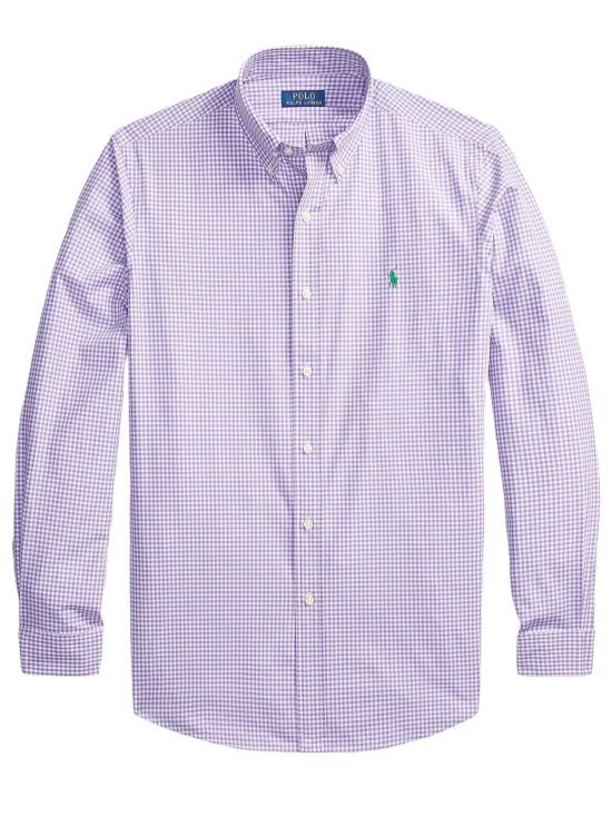 CAMISA CAB. M/L-CUBDPPCS-LAVENDER/WHITE