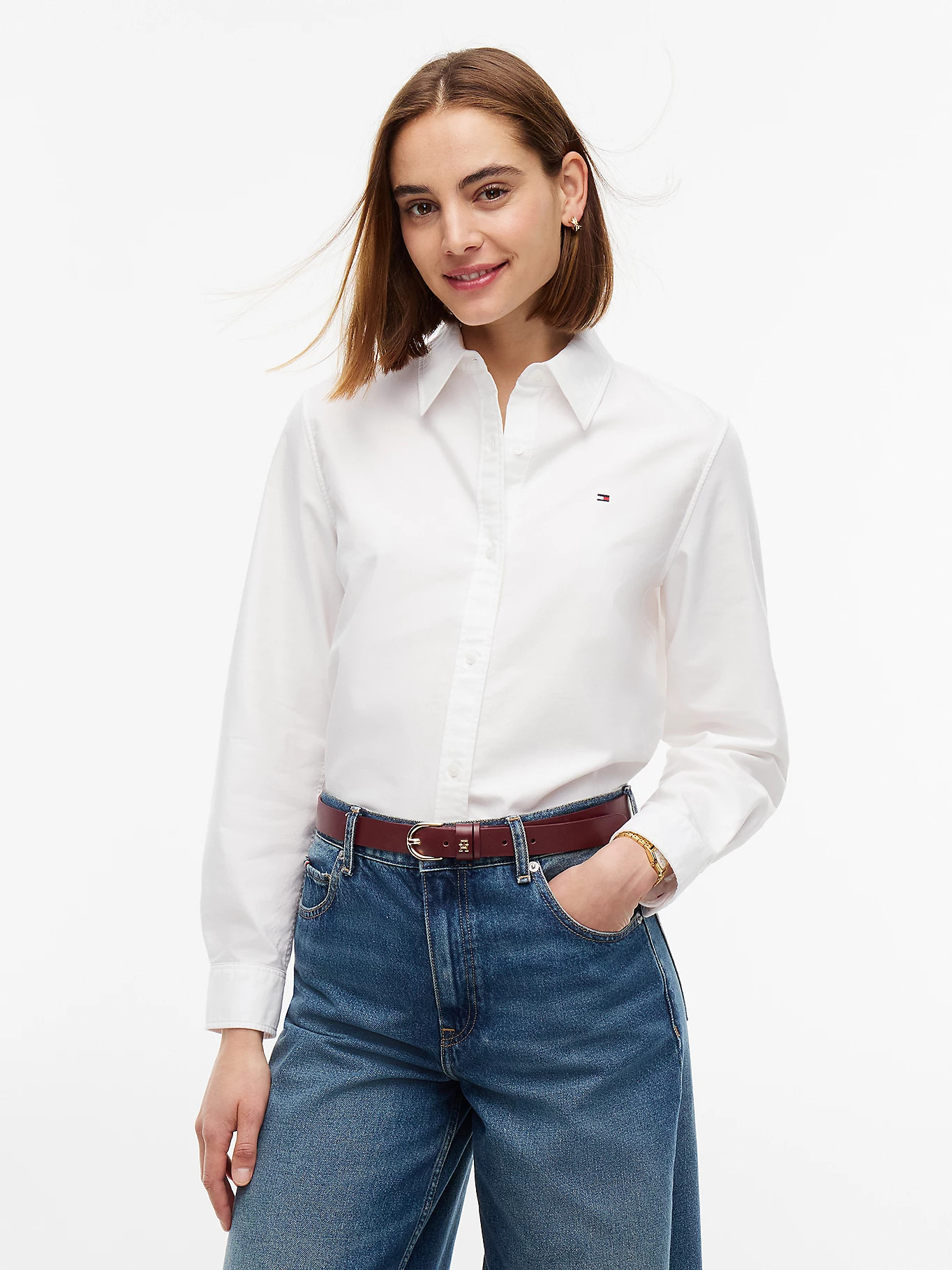 C.M.L. OXFORD RELAXED MUJER-TH OPTIC WHITE