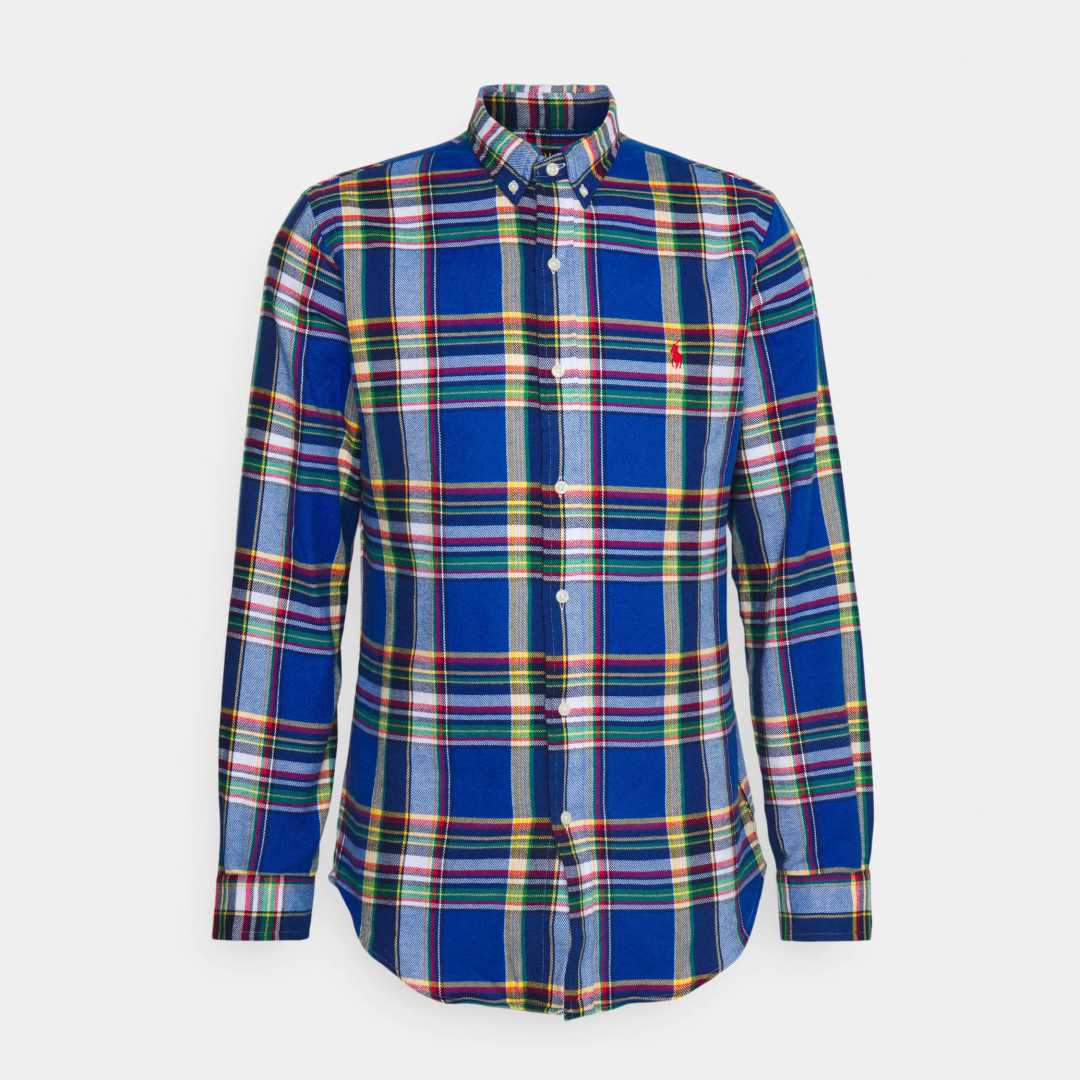 Camisa Caballero -5858 NAVY MULTI