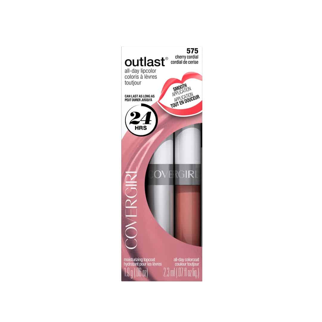 OUTLAST LIP WAND COLOR, CHERRY CORDIAL