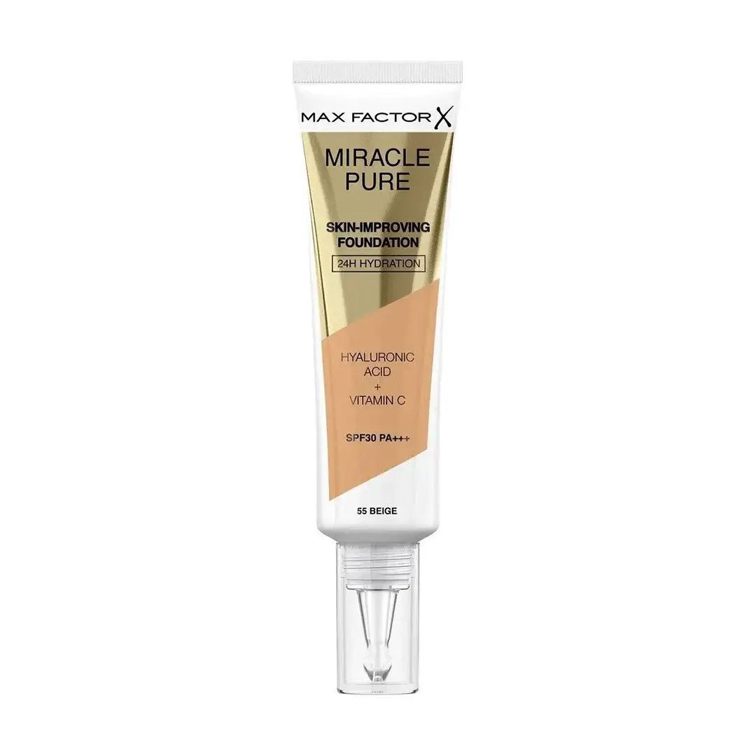 MIRACLE PURE SKIN IMPROVING LIQUID FOUNDATION, BEIGE