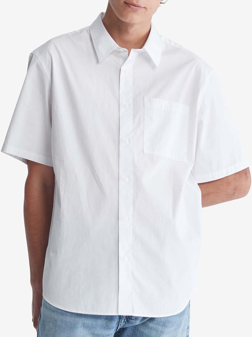 CAMISA CAB. M/C -BRILLIANT WHITE