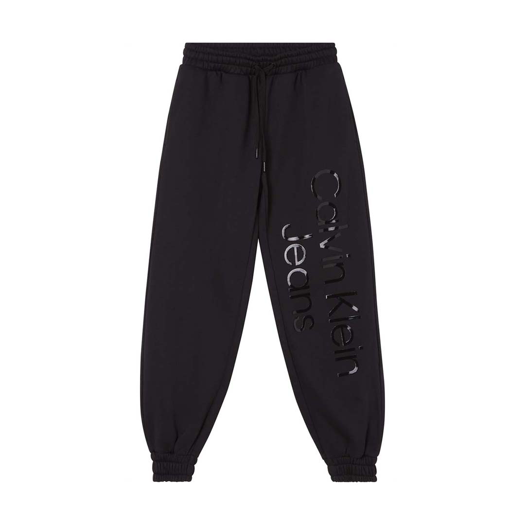 PANTALON JOGGER DAMA-CK BLACK-L - L