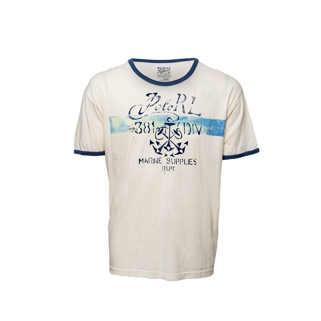 T-SHIRT JERSEY IMPRESO - NATURAL