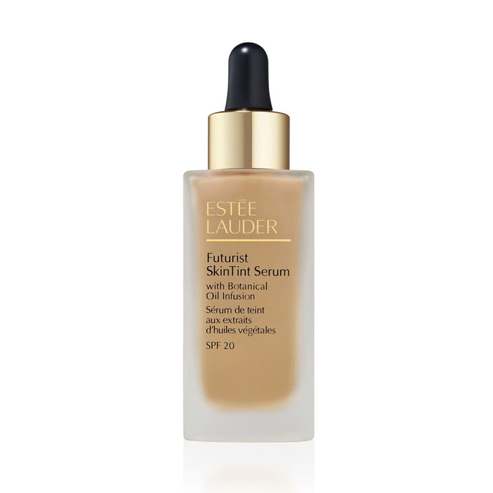 Estée Lauder Base de maquillaje con suero Futurist Skin Tint con infusión de aceite botánico SPF 20 - 30 ml - Tono: Dawn
