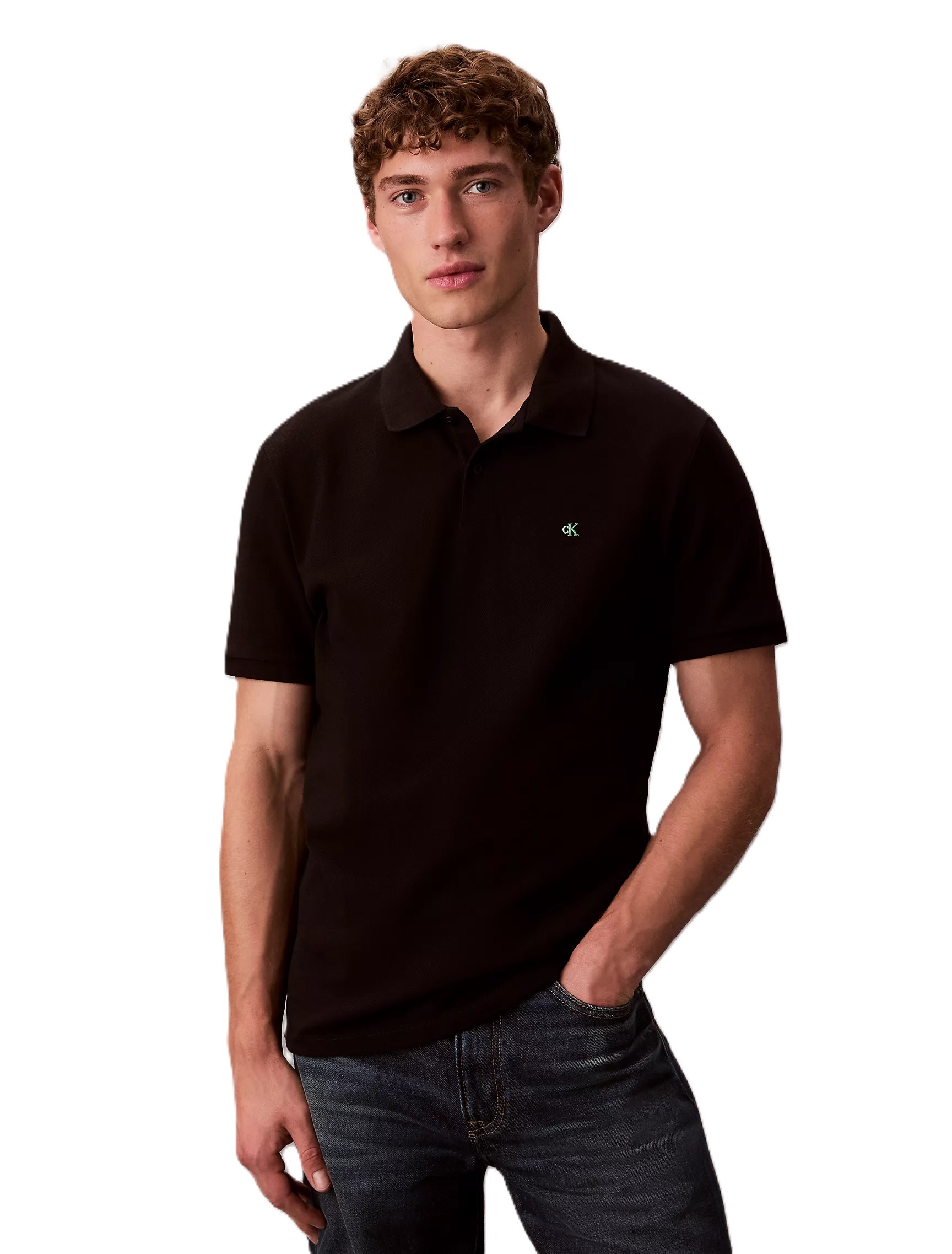 REMERA C/POLO CAB.-BLACK