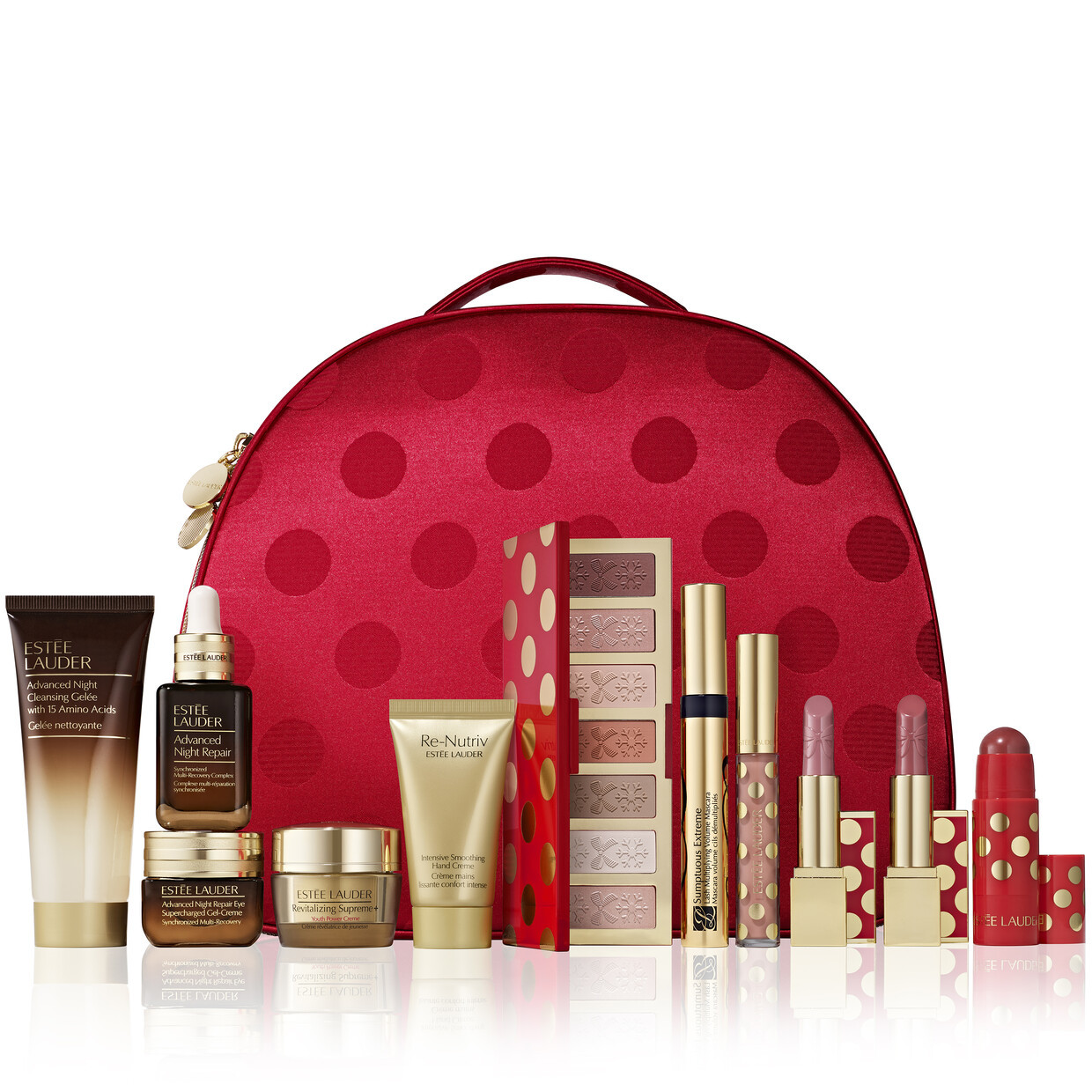 Estée Lauder Set 8 favoritos en tamaño completo + otros Blockbuster Edición Limitada