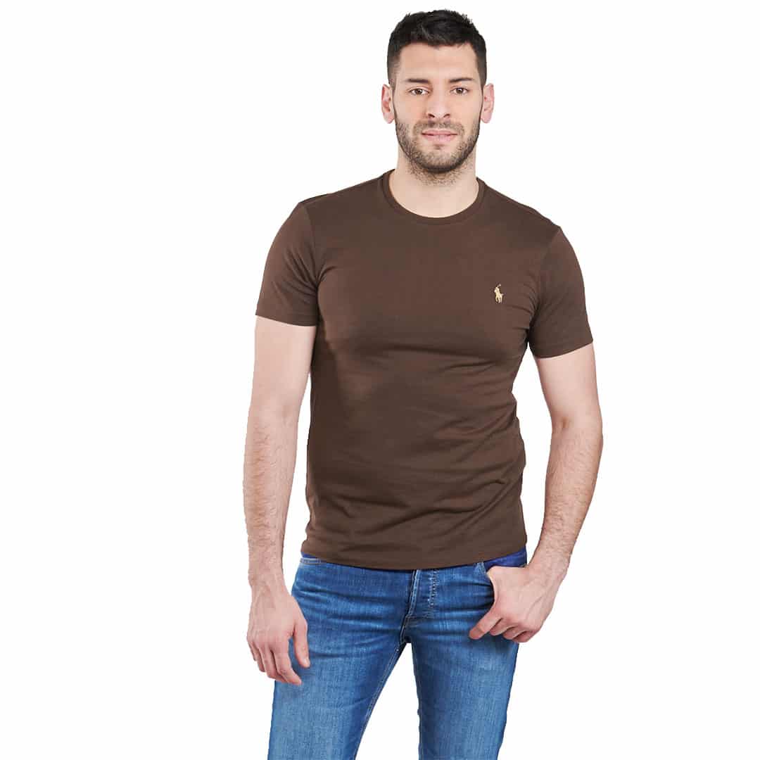 Tshirt C/Slim-CIRCUIT BROWN/C8538