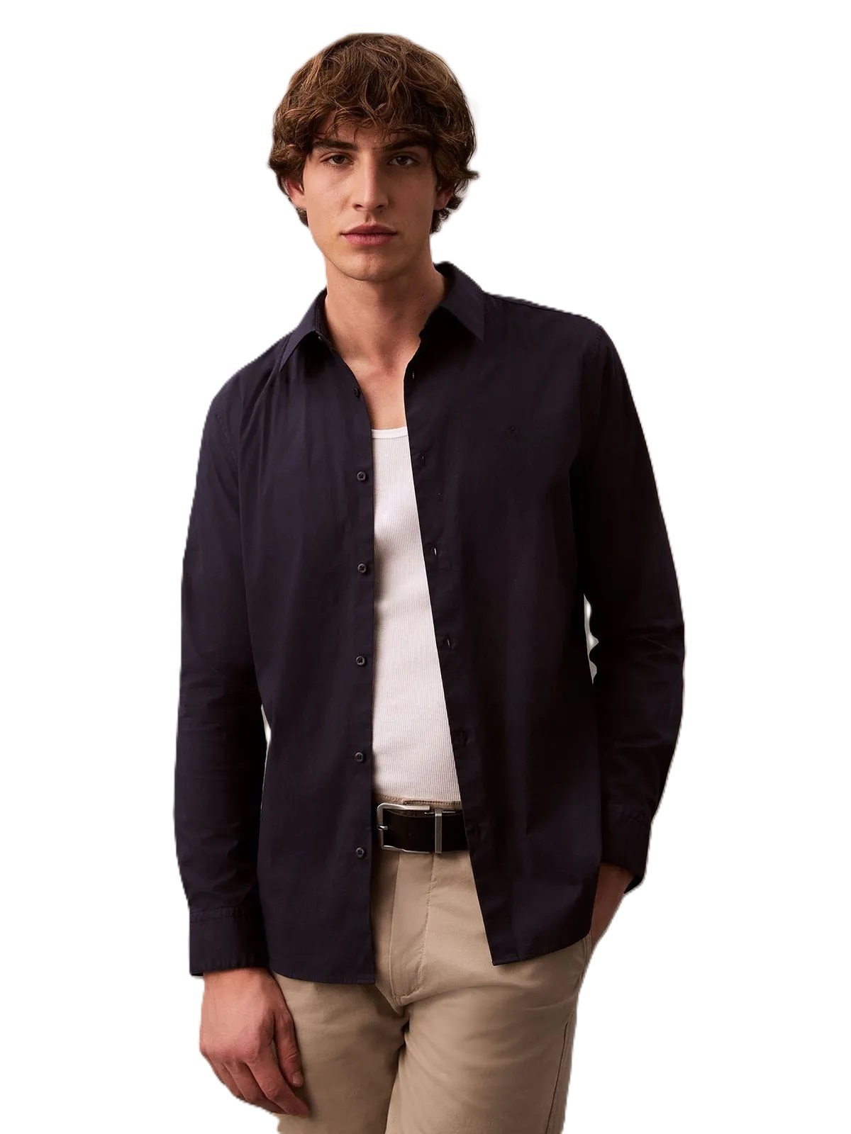 CAMISA M/L CAB. -DARK SAPPHIRE