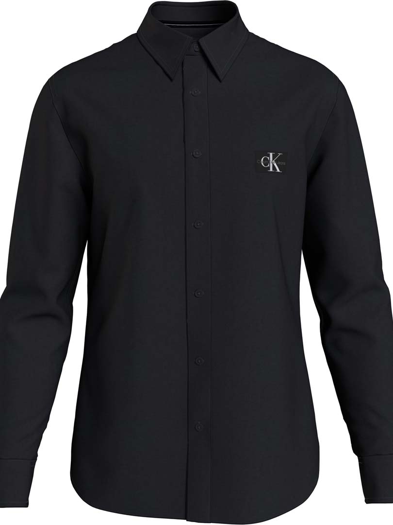 CAMISA CABALLERO M/L -CK BLACK
