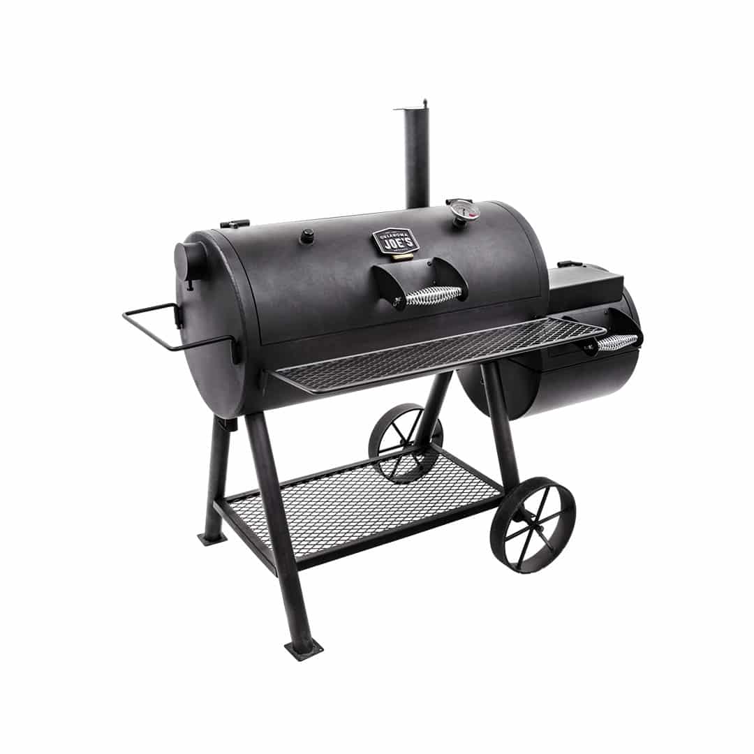 OKLAHOMA JOE'S HIGHLAND REVERSE FLOW OFFSET SMOKER