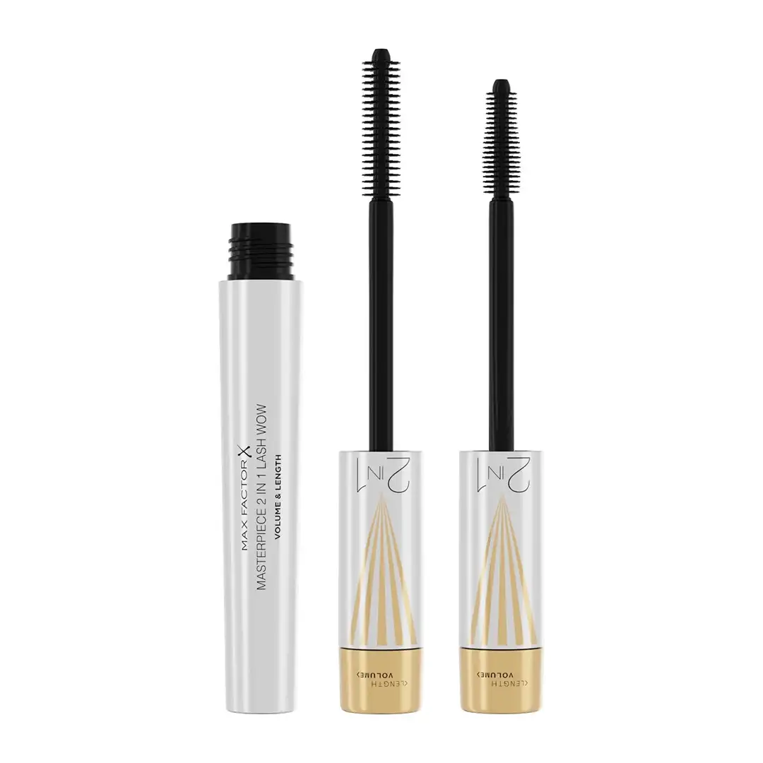 MASTERPIECE 2 IN 1 MASCARA, LASH WOW BLACK