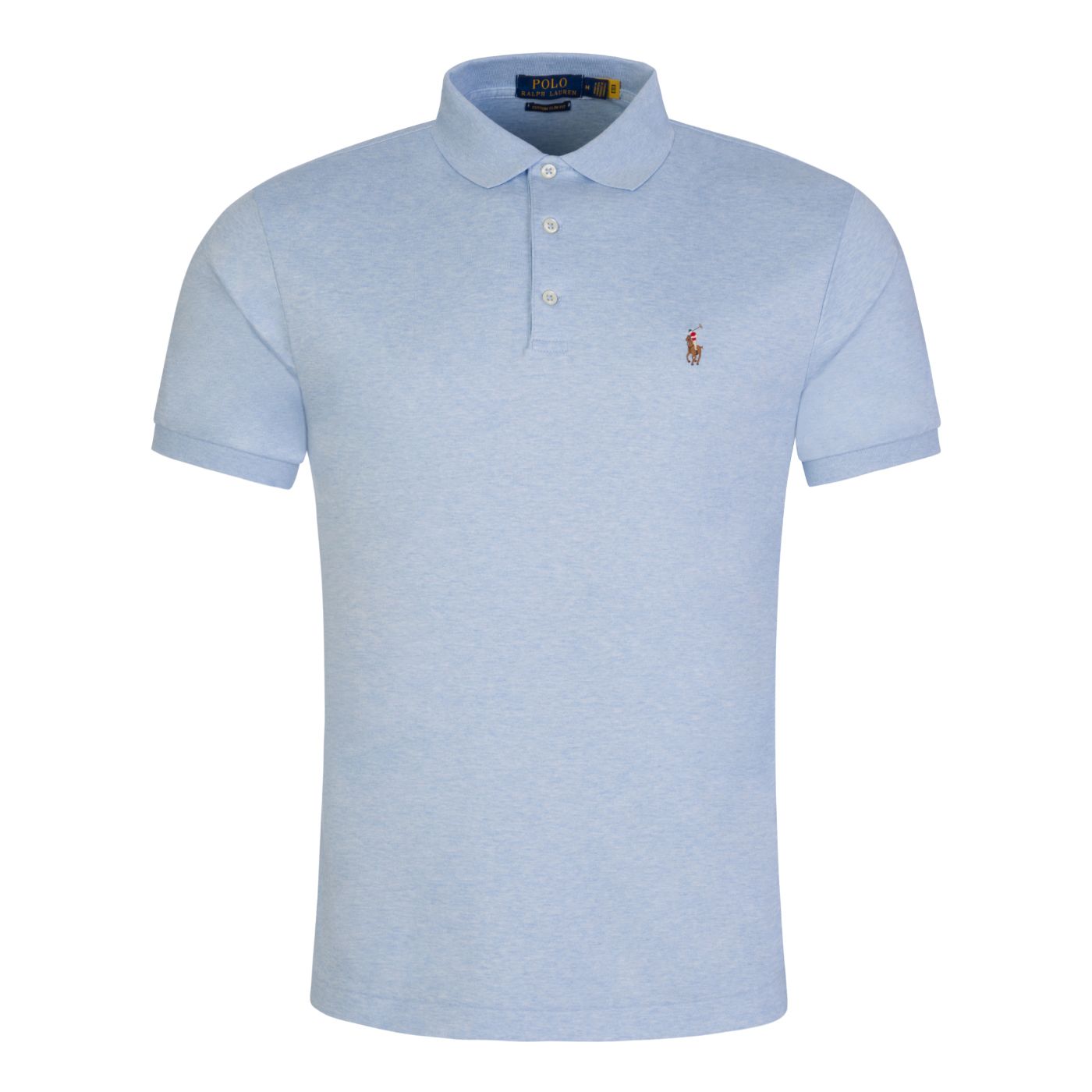 REMERA C/POLO INTER. JASP.-ELITE BLUE HEATHER
