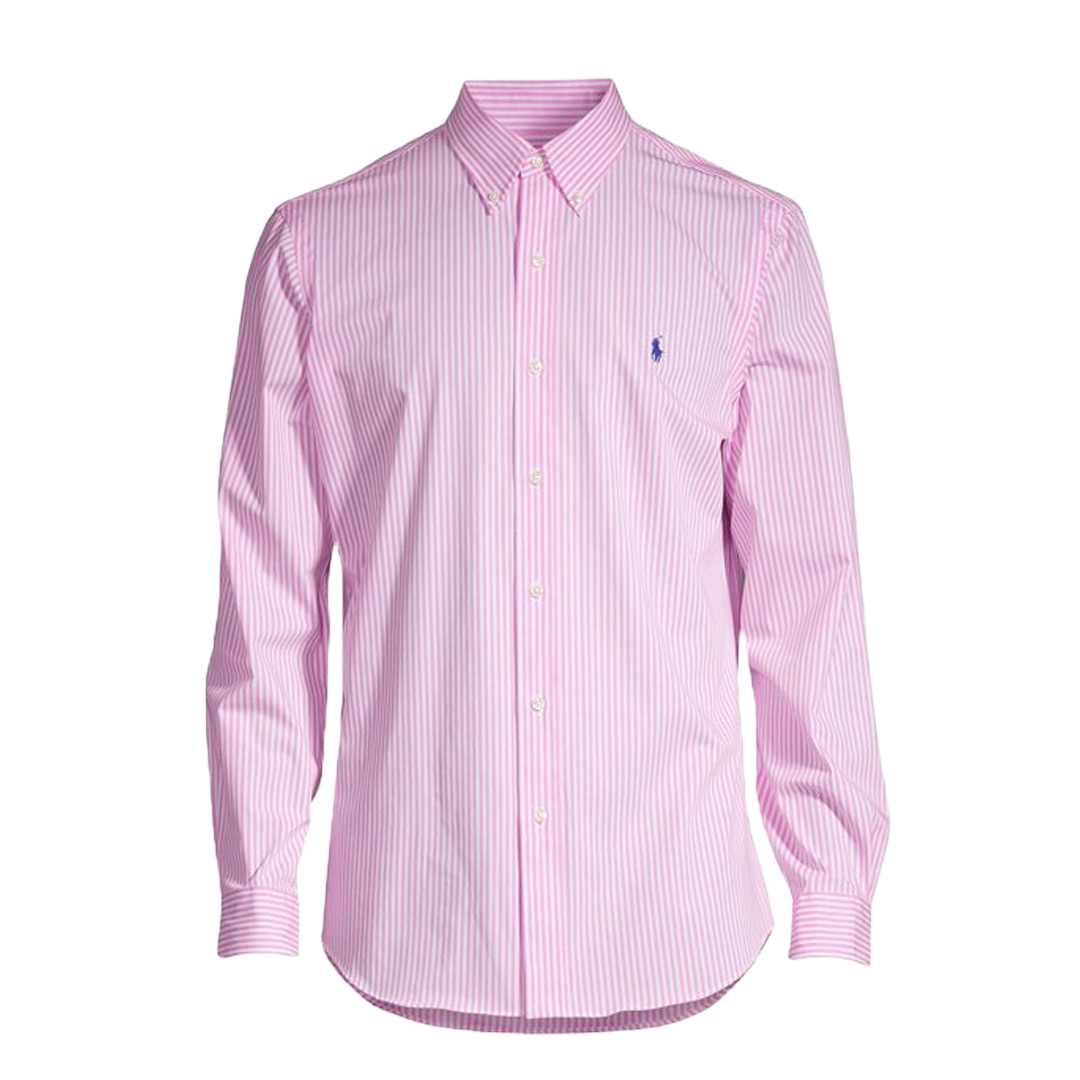 CAMISA M/L CAB. -4655I PINK/WHITE