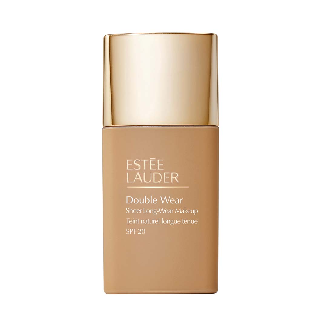 Estée Lauder Base de maquillaje Líquida Double Wear Stay-in-Place Sheer Matte SPF 20 - 30 ml - Tono: 4W1 Honey Bronze