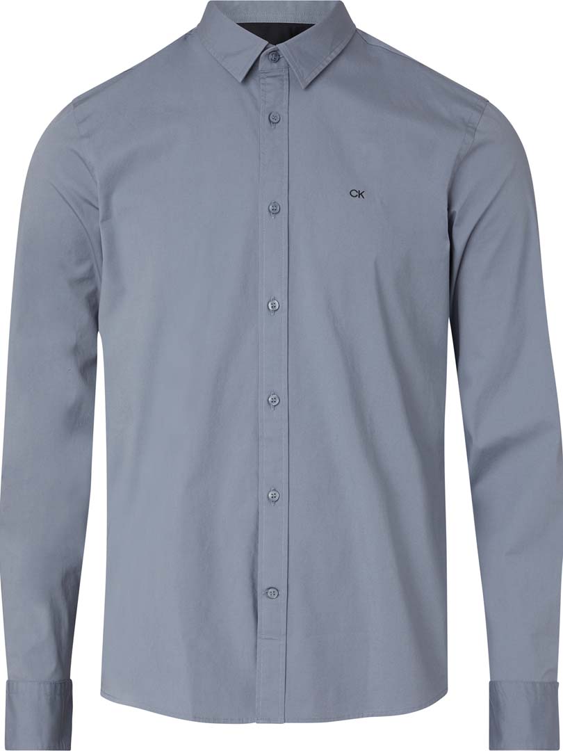 CAMISA CAB M/L CABALLERO -GREY