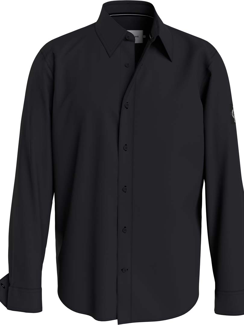 CAMISA CAB M/L-CK BLACK