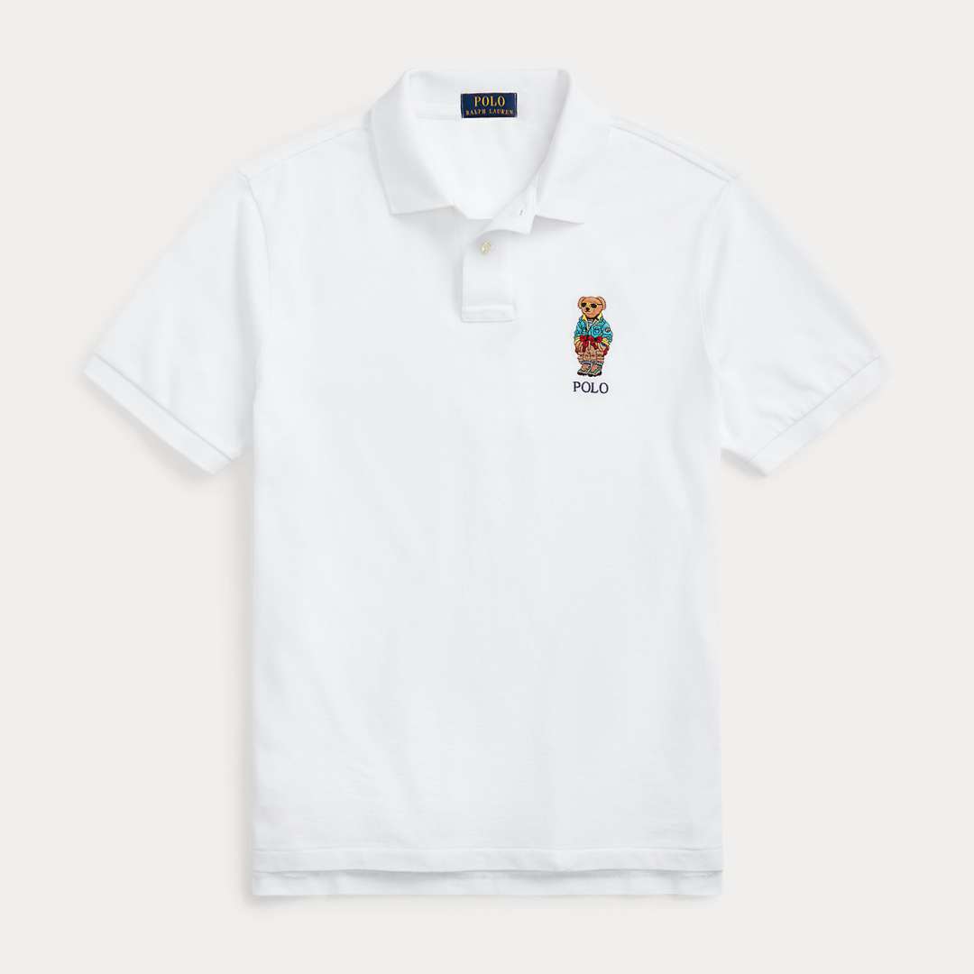REMERA C/POLO -CR 22 WHITE COLOR SHOP BEAR-XXL - XXL