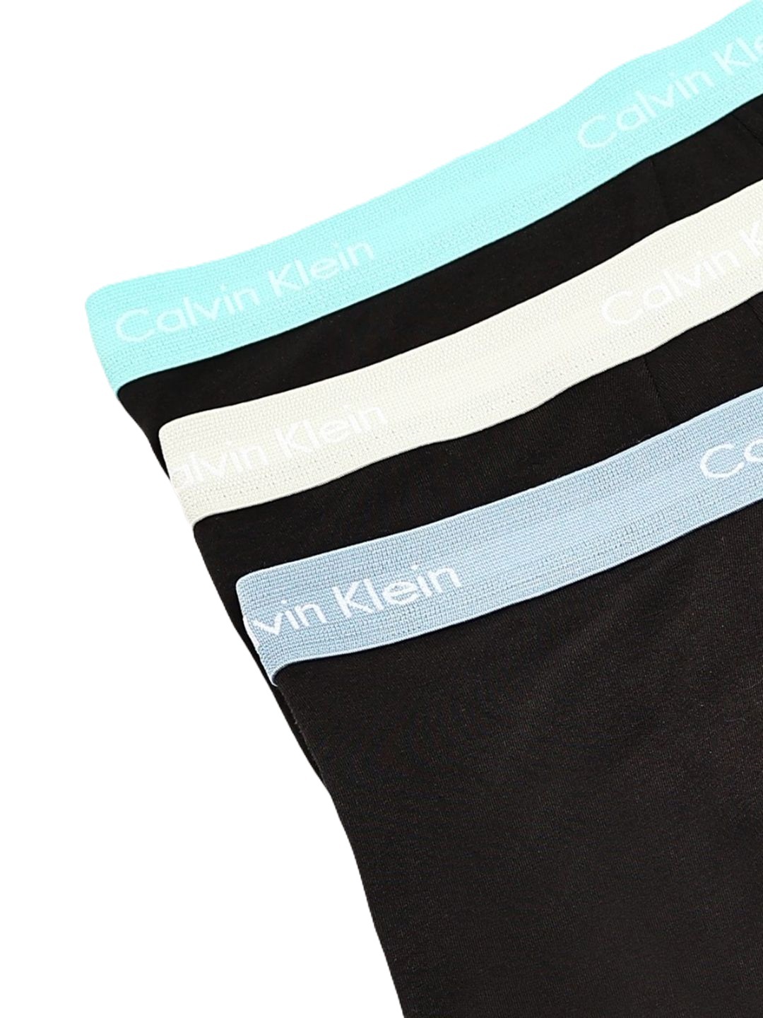 BOXER LOW RISE TRUNK PQX3-BLK W FADED DENIM WB/ BLK W