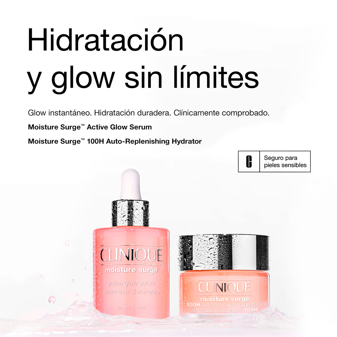 Ligera como el agua. Poderosa como un sérum.